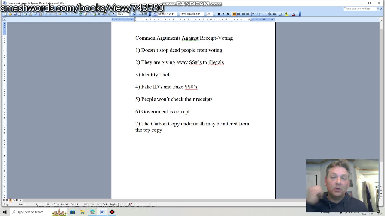 Election Fraud Questions and Answers (Revised)