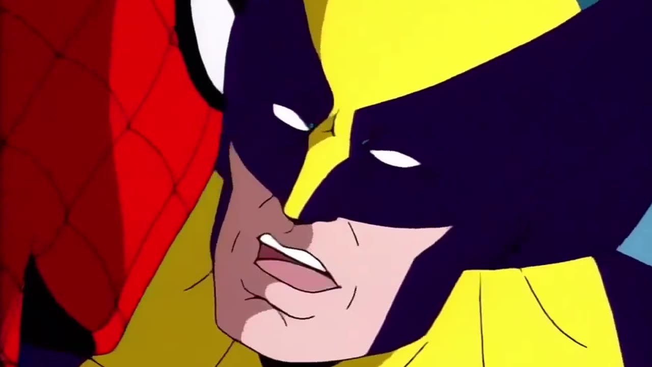 Spider Man Meets The X Men Part 1_Spider Man Animated Series