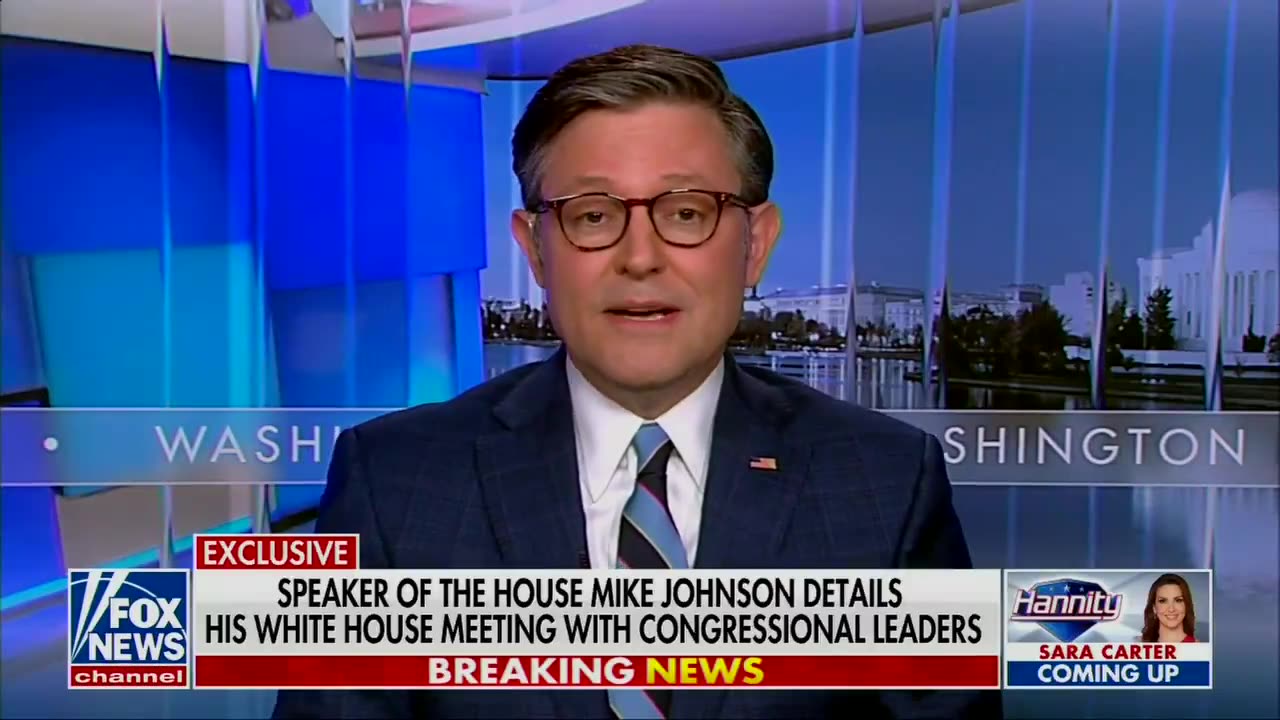 Speaker Johnson trashes the liberal media: