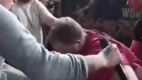 Wait….Brutal Russian Slap Competition Knockout 😳