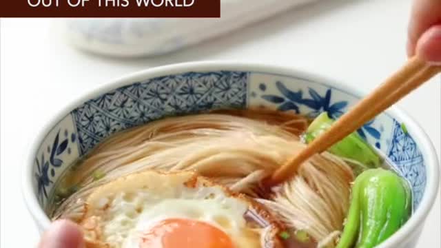 Easy and quick noodle soup recipe in China