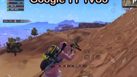 PUBG 1vs4 clutch