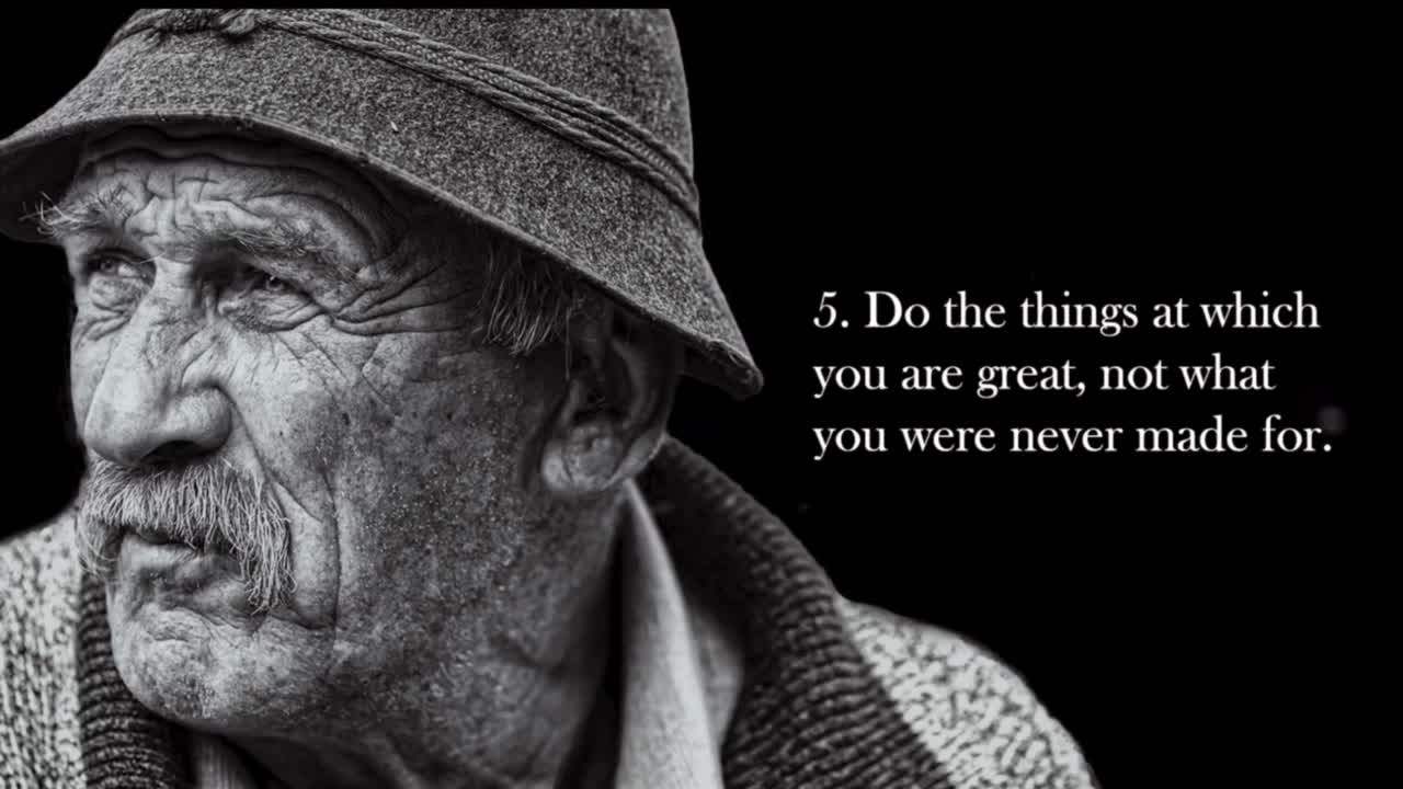 Advice From an Old Wise Man on Life