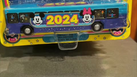 Disney Parks 2024 Diecast Toy Bus #shorts