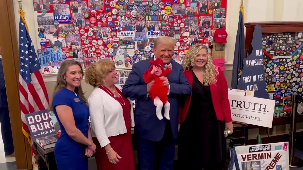 45 Stops at Visitor Center to Say Hello