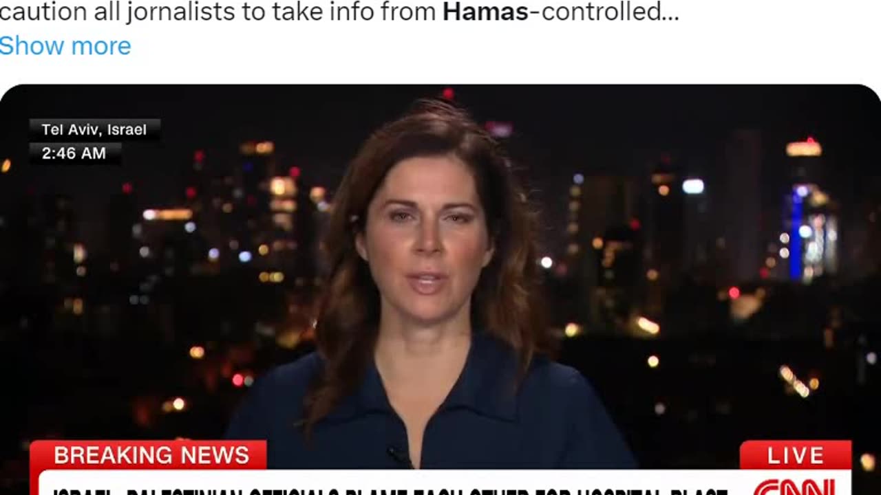 our investigation and some of the evidence we are going to share about why the explosion at the Al Ahli Hospital in Gaza was caused by an Islamic Jihad rocket that misfired