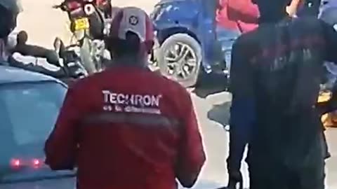 Captura de un hombre en Olaya