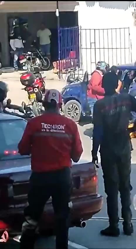 Captura de un hombre en Olaya