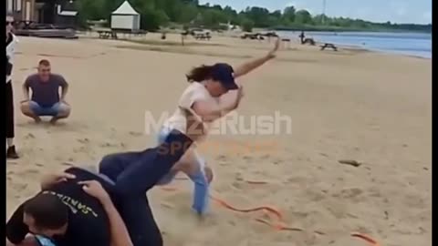 It's a victory! #mazerush #outdoorgame #sportgame #backyard #beachgame #partygame