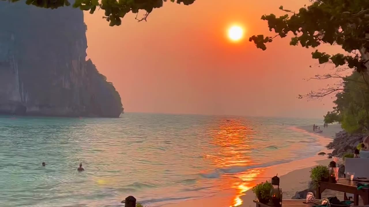 The Beach is A Quiet Place Where We Can Free Our Souls and Relax