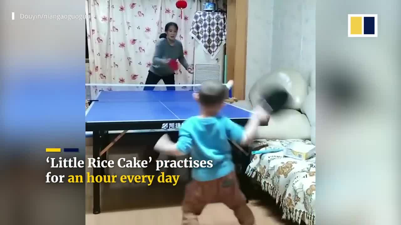 3-year-old in China’s impressive table tennis skills-Rg3YY5WdBPg