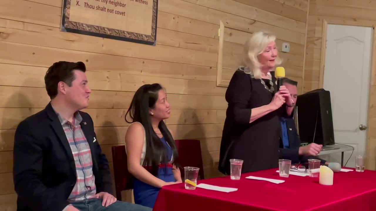 Connie Conway speech Candidate Forum 3/10/22