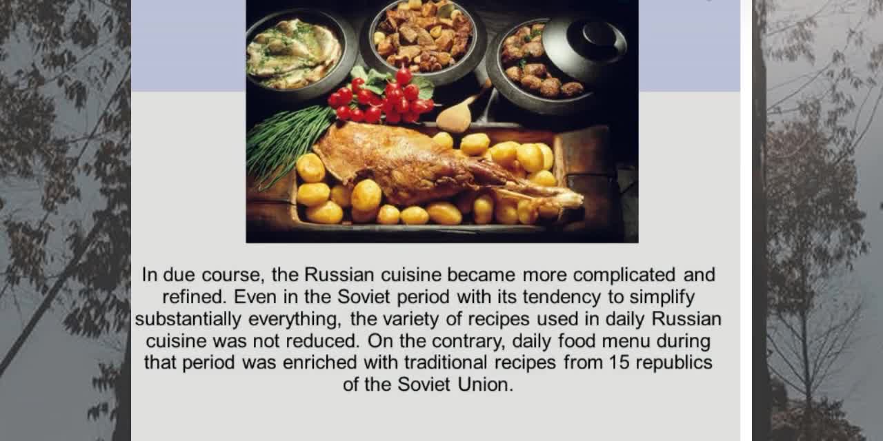 RUSSIAN CUISINE
