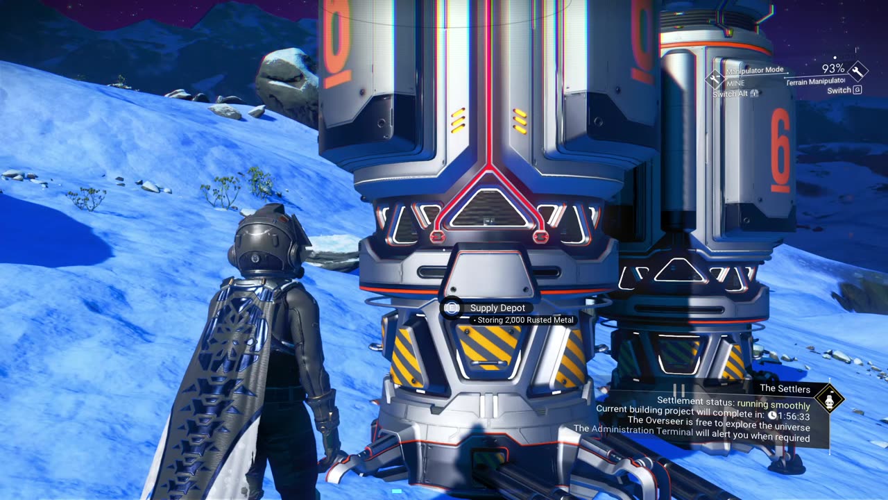 No Man's Sky Normal mode Gameplay Ep. 9 (I finished The Wall)