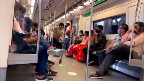 Funny metro 🚇 video 🤣🤪😊😁😄😃😀