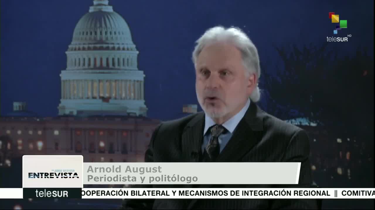 TV teleSur Entrevista con Jorge Gestoso: Conversamos con Arnold August