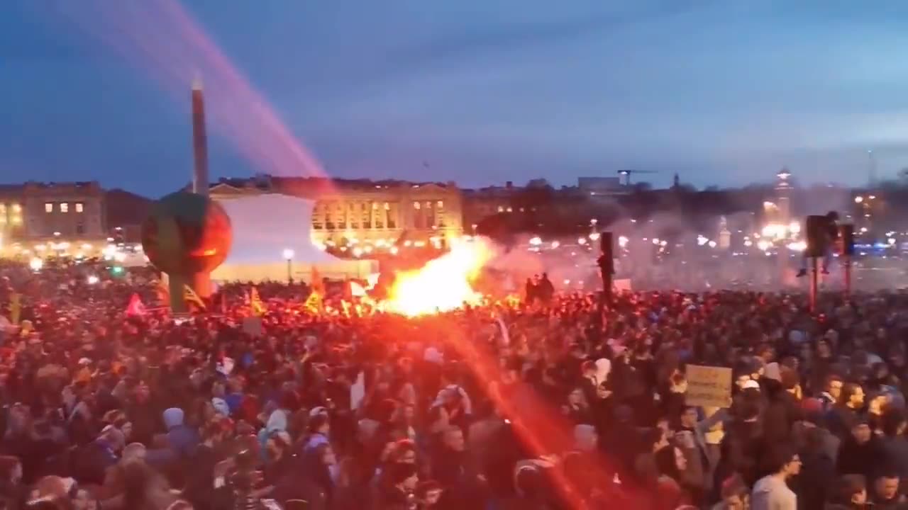 France… The Marseillaise (national anthem) becomes a war cry