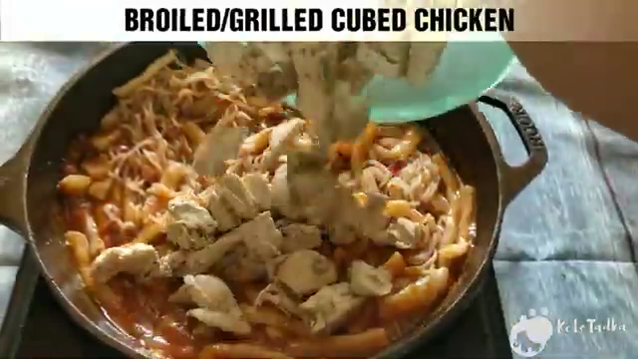 Low Carb One Pan Chicken Pasta How to make Shirataki Noodles Keto pasta