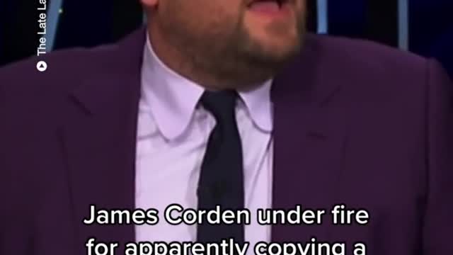 James Corden under fire for apparently copying a joke from Ricky Gervais