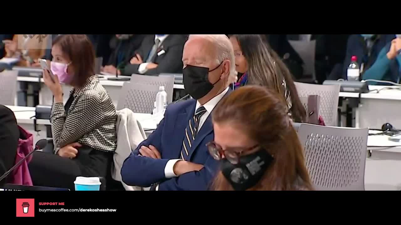 EXCLUSIVE NEW AUDIO of Joe Biden SLEEPING during UN Climate Change Conference COP26 Summit Glasgow