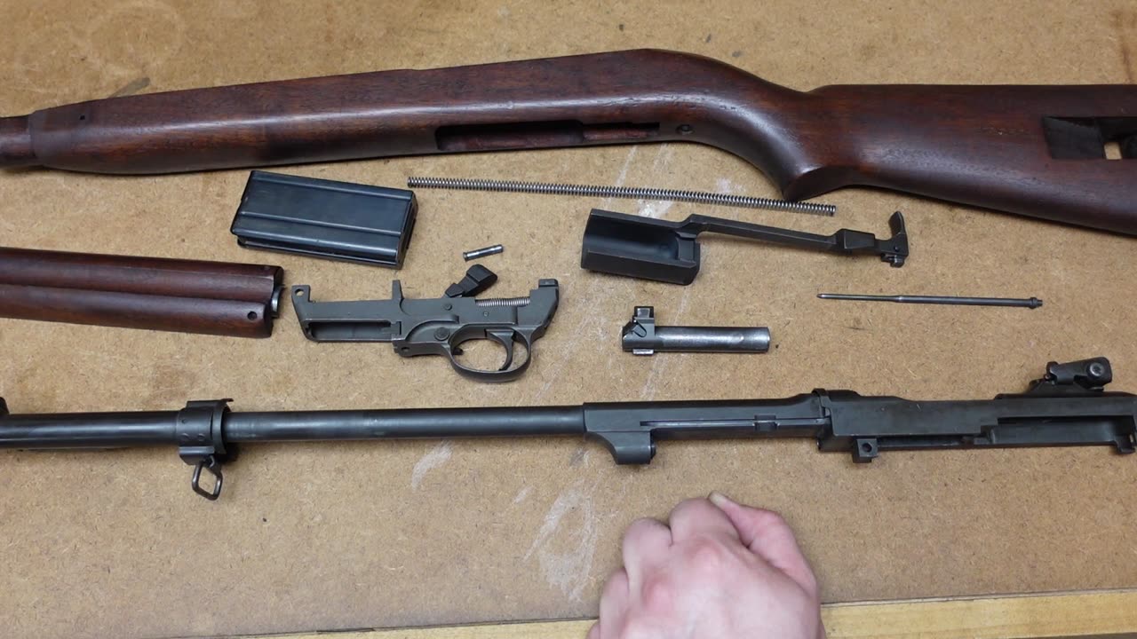 Field Strip: M1 Carbine (made by IBM)