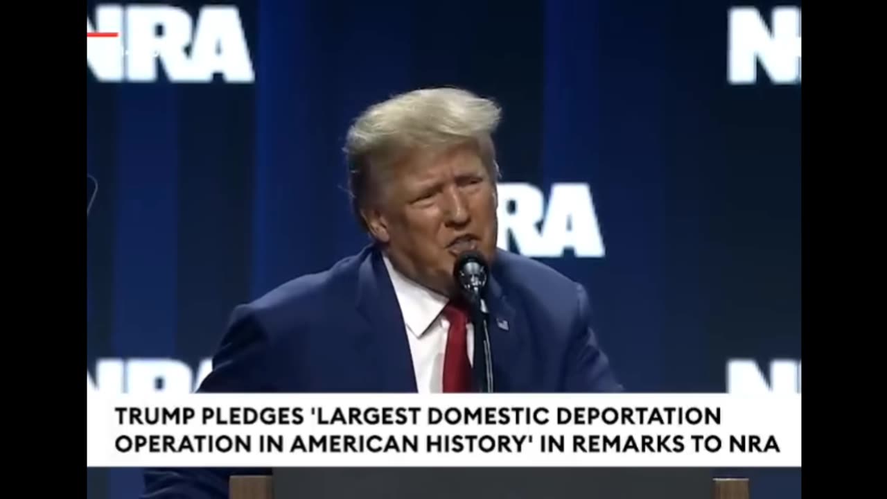 Trump Pledges To Carry Out 'The Largest Domestic Deportation Operation In American History'