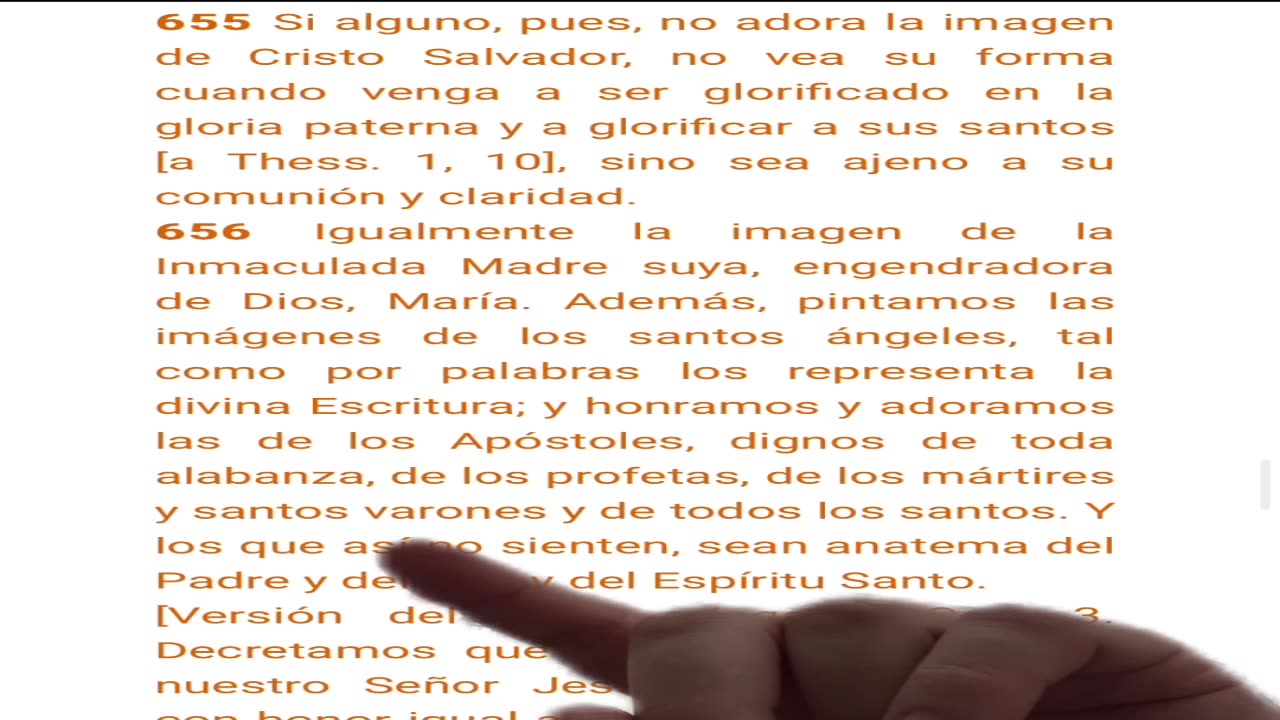 "En el Magisterio de la Iglesia dice que hay que adorar las imágenes" - Padre Juan Molina