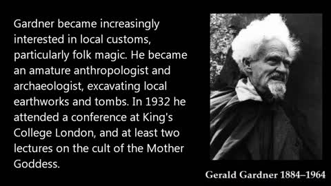 La stregoneria di Gardner - Il padre della stregoneria moderna - Gerald Gardner DOCUMENTARIO morirete tutti nei vostri peccati che non vi saranno MAI RIMESSI e finirete nello stagno di fuoco e di zolfo