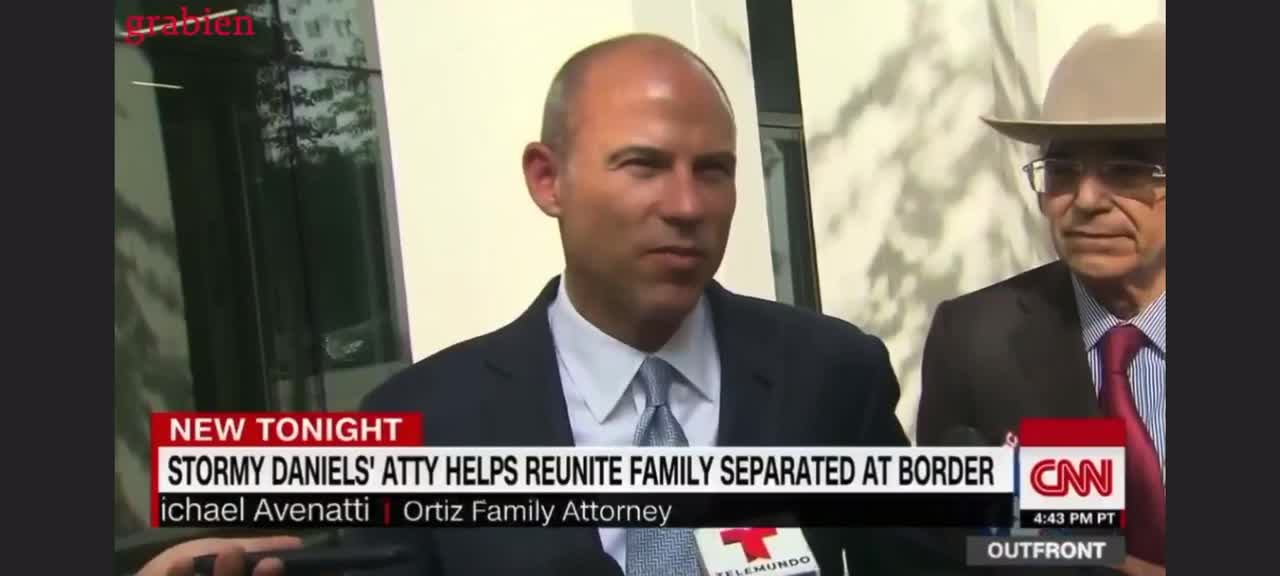 The when the media was on Avenatti