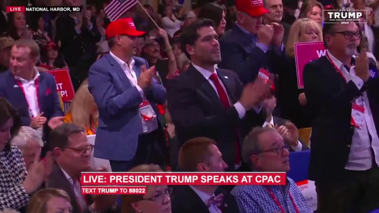 LIVE: President Donald Trump Delivers Remarks at CPAC