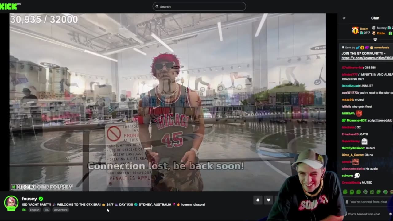 FOUSEY AUSTRALIA CRASHOUT 2024