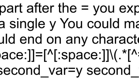 grep expression behaving weird unixmac while reading a conf file