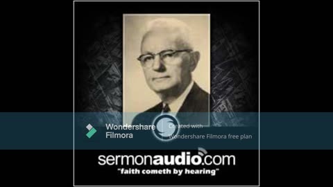 Dr. Cornelius Van Til: The Covenant of God and Rain