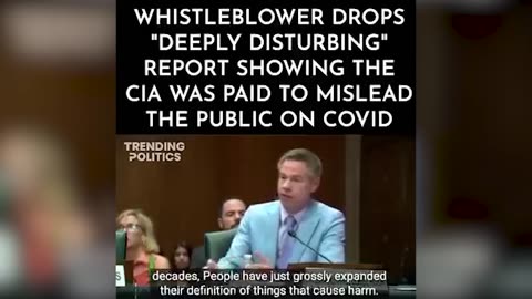 Senator Josh Hawley Exposes CIA Creation Of COVID-19