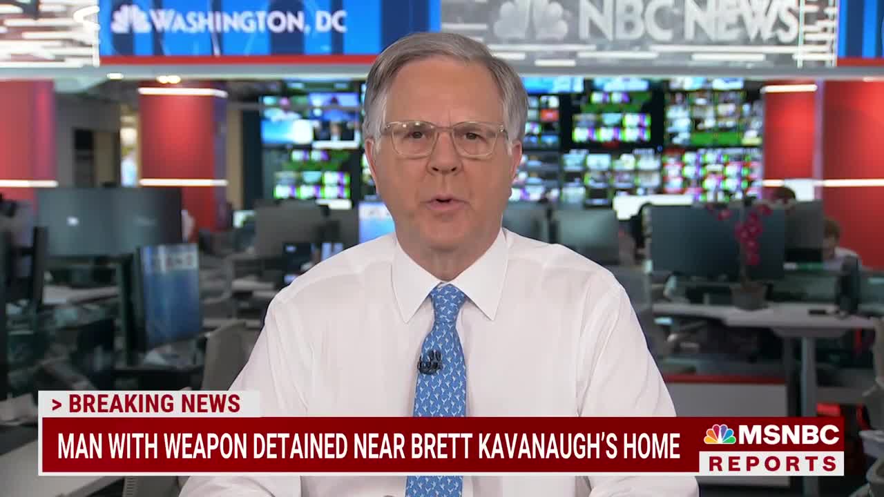 Armed Man Arrested Near Justice Brett Kavanaugh's Home