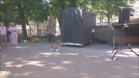 Vapauden Puolesta-Englannin kielinen puhe