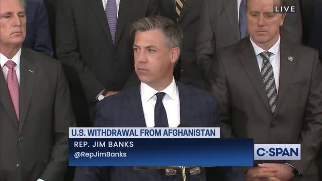 Rep. Banks: The Biden Administration Kowtowed To The Taliban