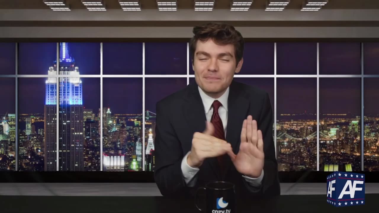 Nick Fuentes on his Boss Baby mood