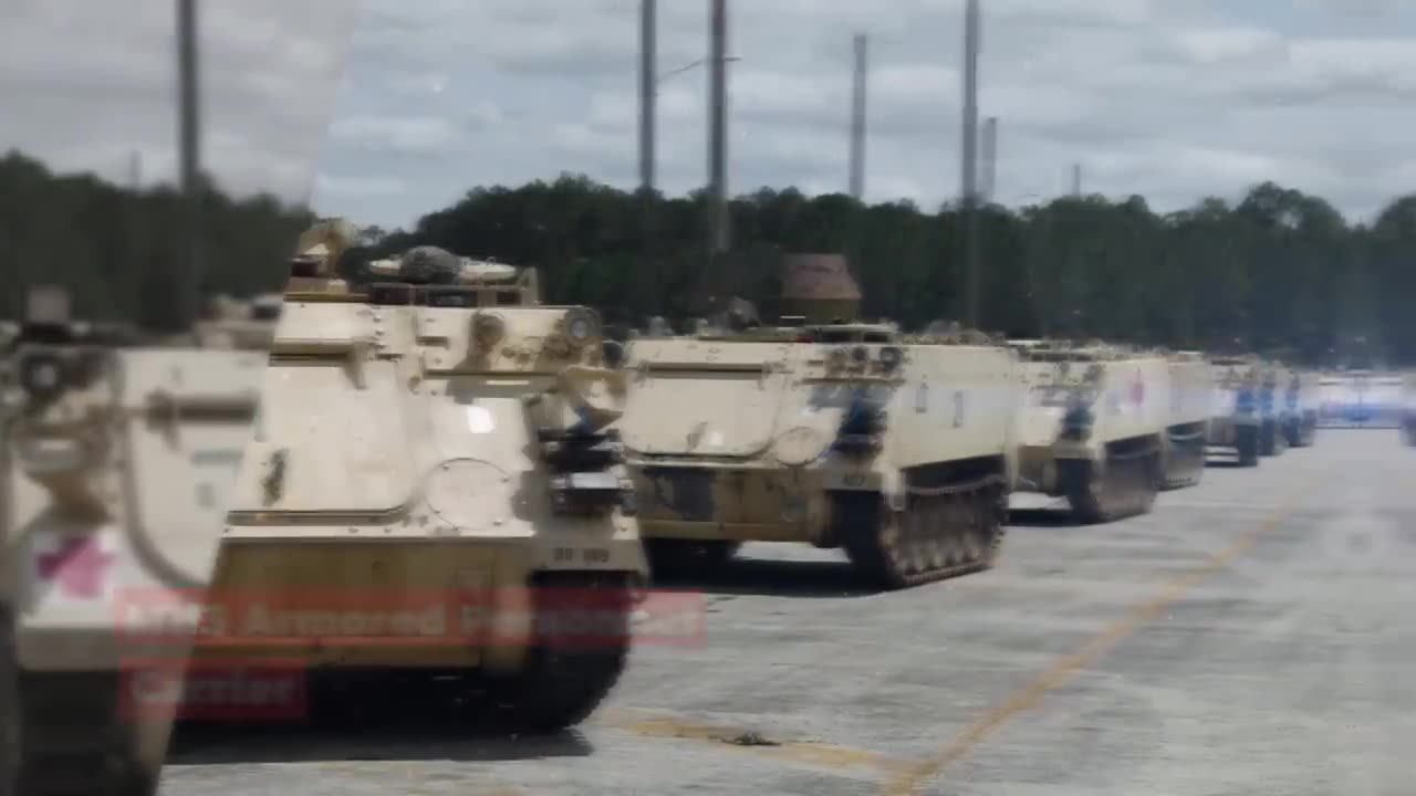 Hundreds of US combat vehicles arrived in Ukraine