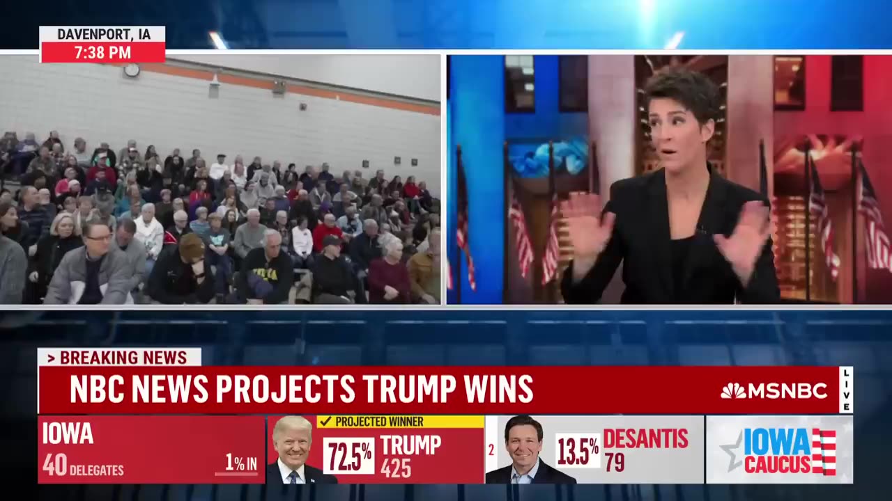 See Maddow call Trumps location win