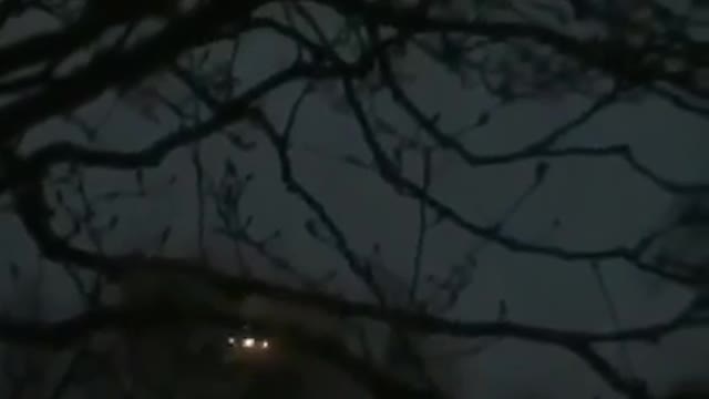 UFO ILLUMINATING THE SKY