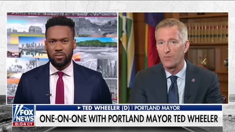 Lawrence Jones grills Portland mayor on 'anti-cop sentiment'