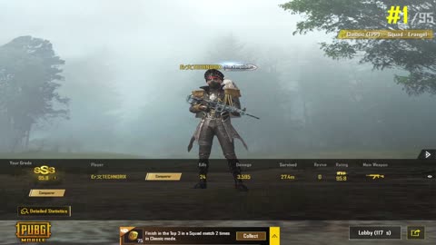 24 kills solo vs Squad
