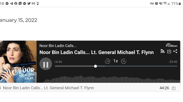 Noor Bin Ladin Interview with General Flynn