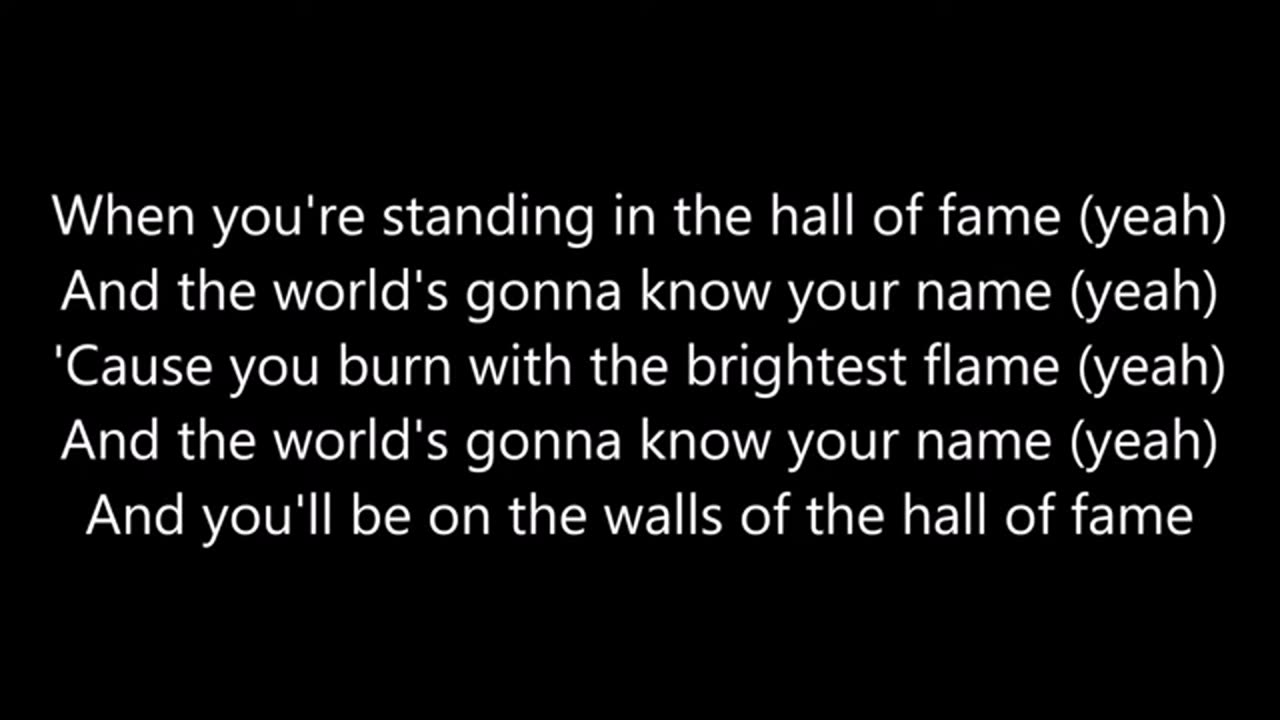 The script-Hall of fame
