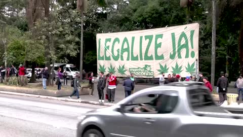 'It is fundamental': Brazilians march to legalize cannabis