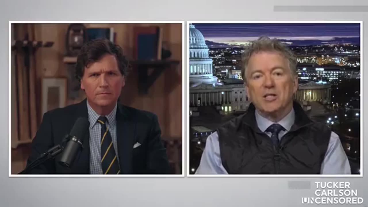 Tucker Carlson & Rand Paul on Nikki Haley, Covid, and Fauci