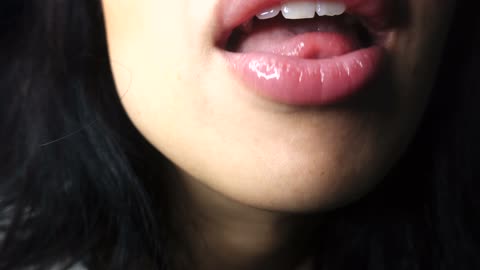 ASMR LENS LICKING