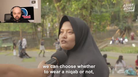 Attitudes of Indonesians Towards Hijab | BOS ASIA reaction | Halal reaction MR