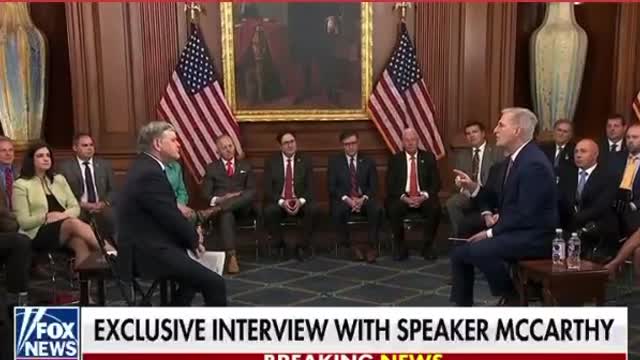 McCarthy on Hannity 01/10/2023